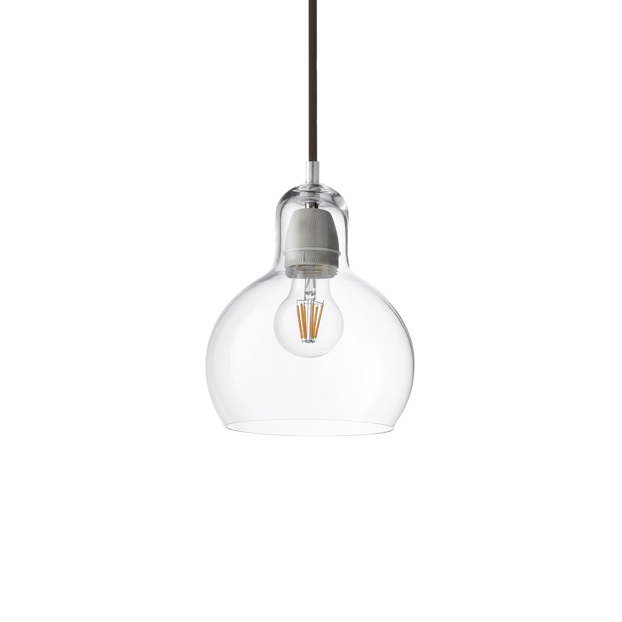 Mega Bulb Pendant Lamp SR2: Clear + Black