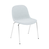 Fiber Side Chair: A-Base with Felt Glides + Recycled Shell + Upholstered