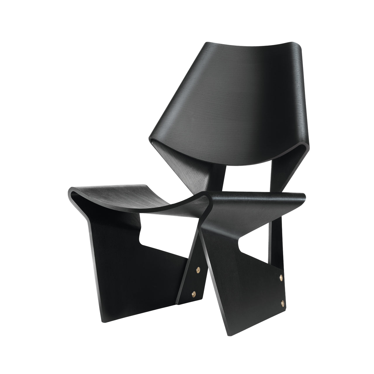GJ Bow Chair: Black