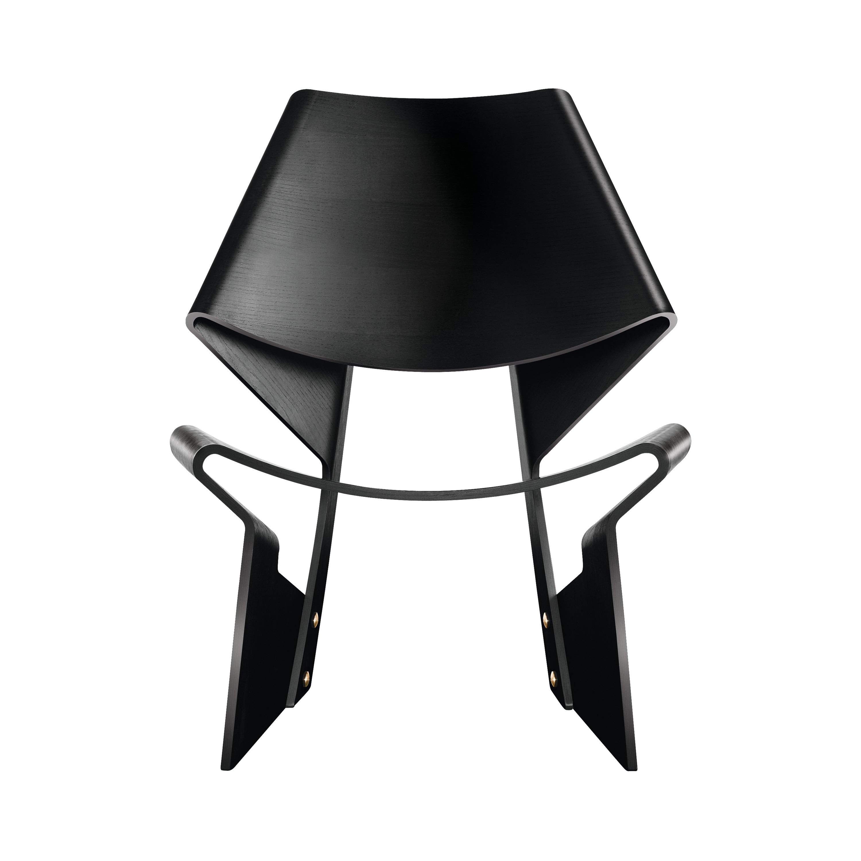 GJ Bow Chair: Black