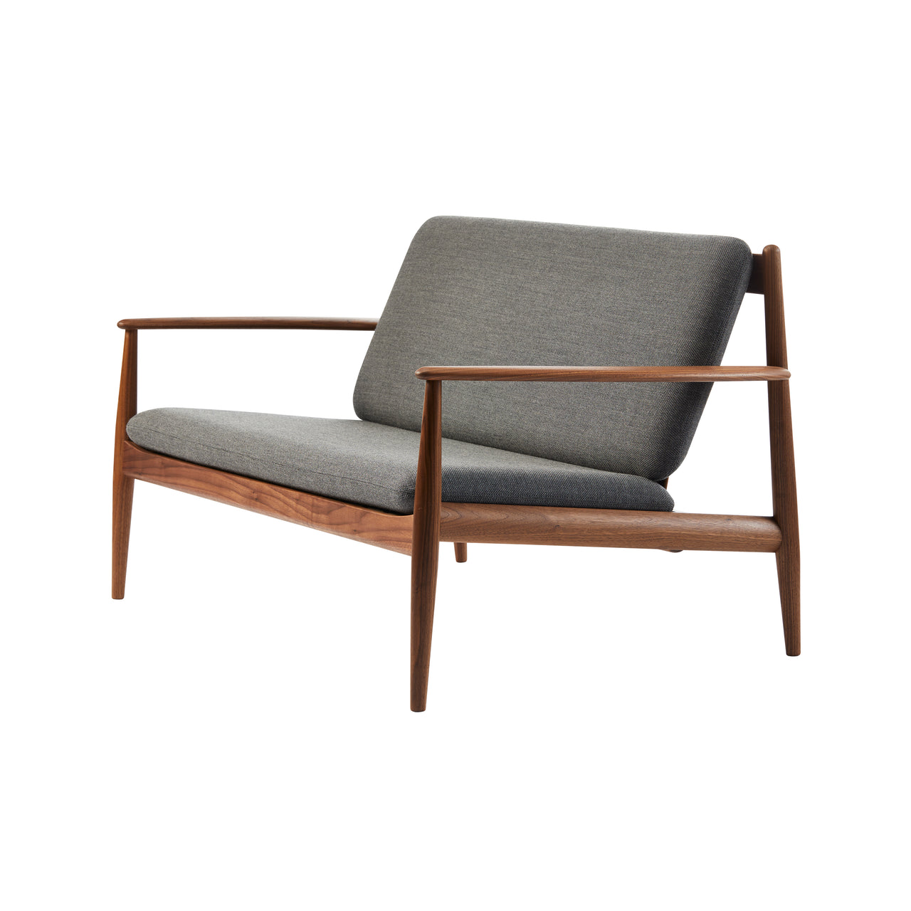 GJ 118 Sofa: American Walnut + 2