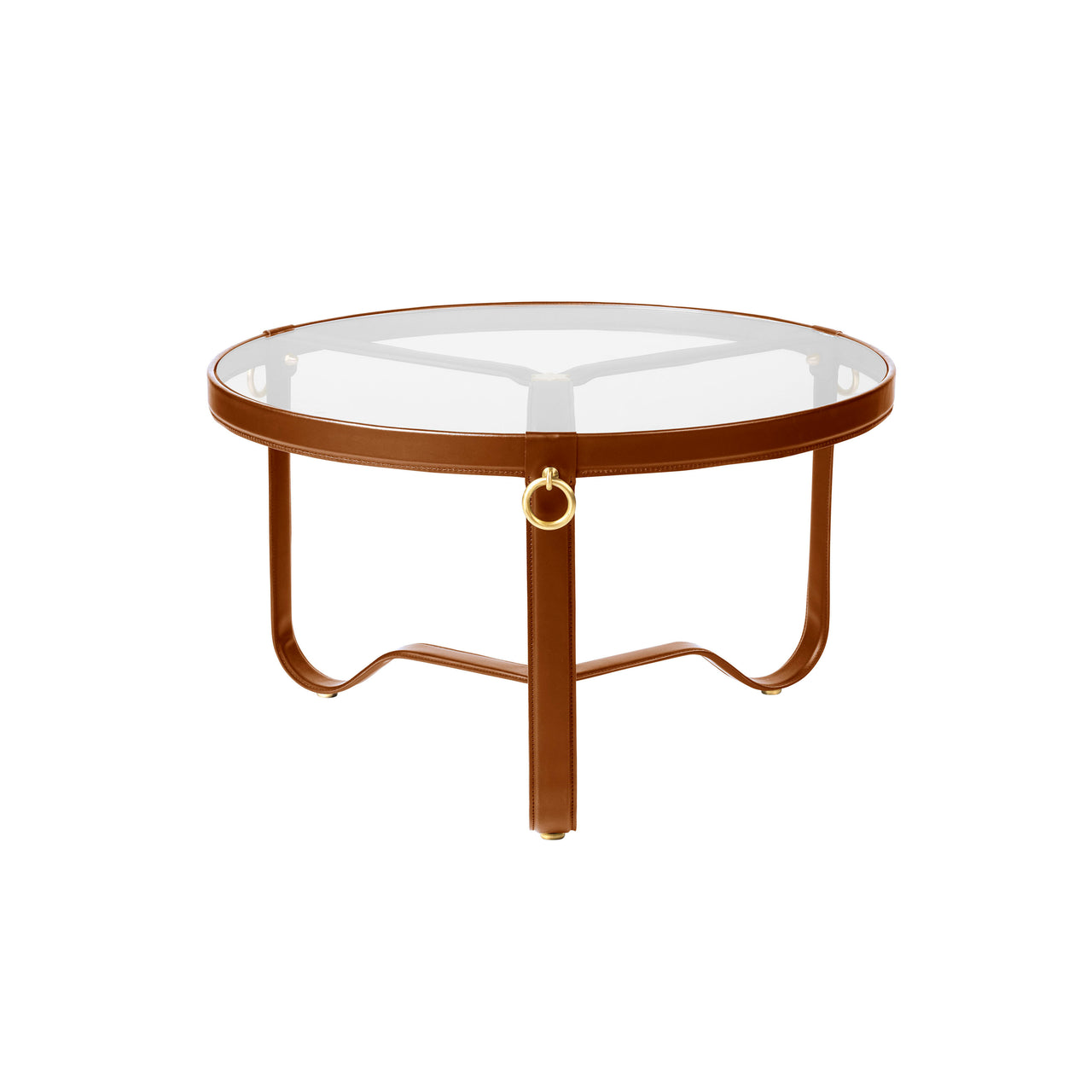 Adnet Circular Coffee Table: Small - 27.6