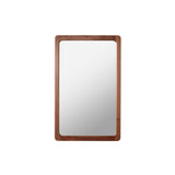 Agnes Mirror: Low + European Walnut