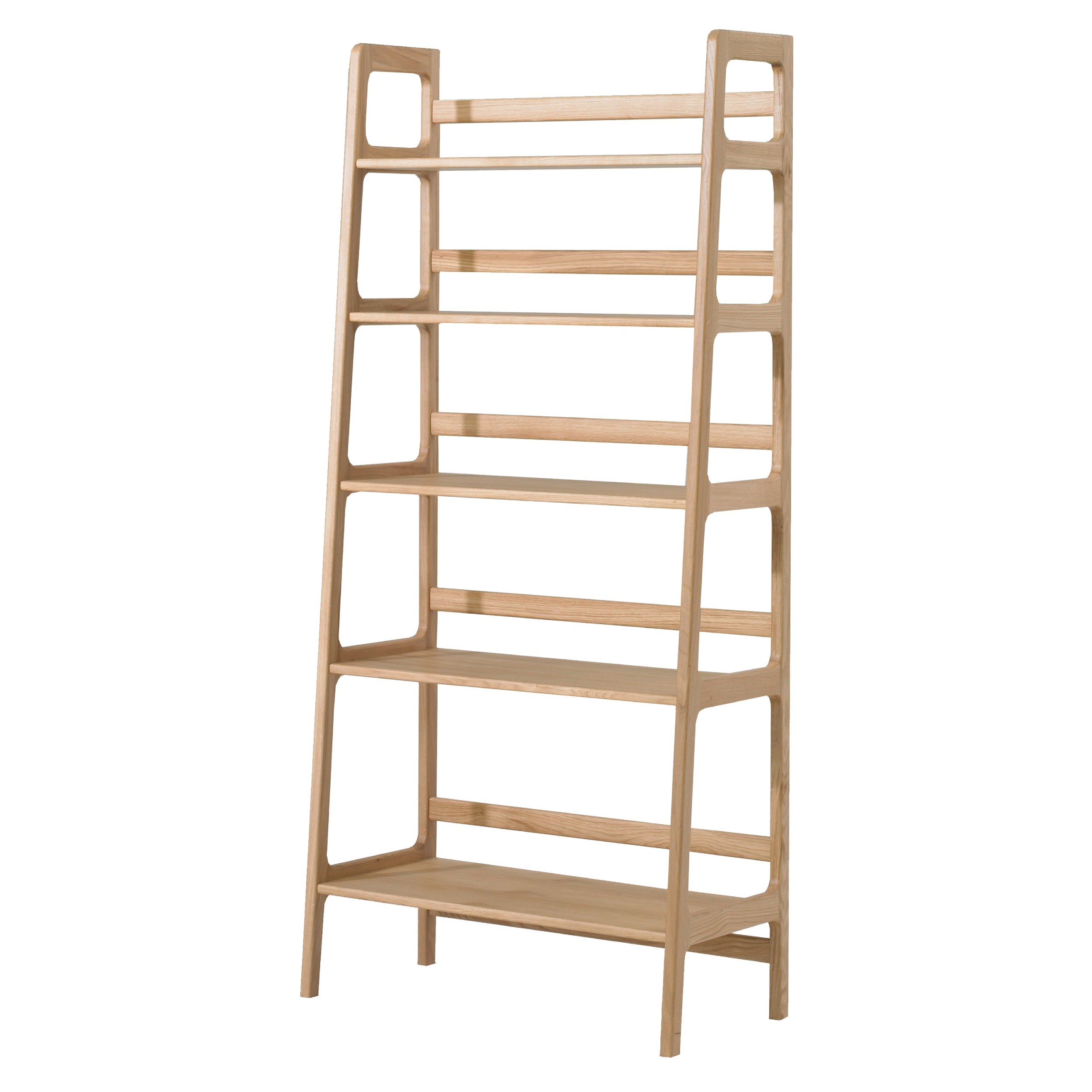 Agnes High Shelving Unit : European Oak