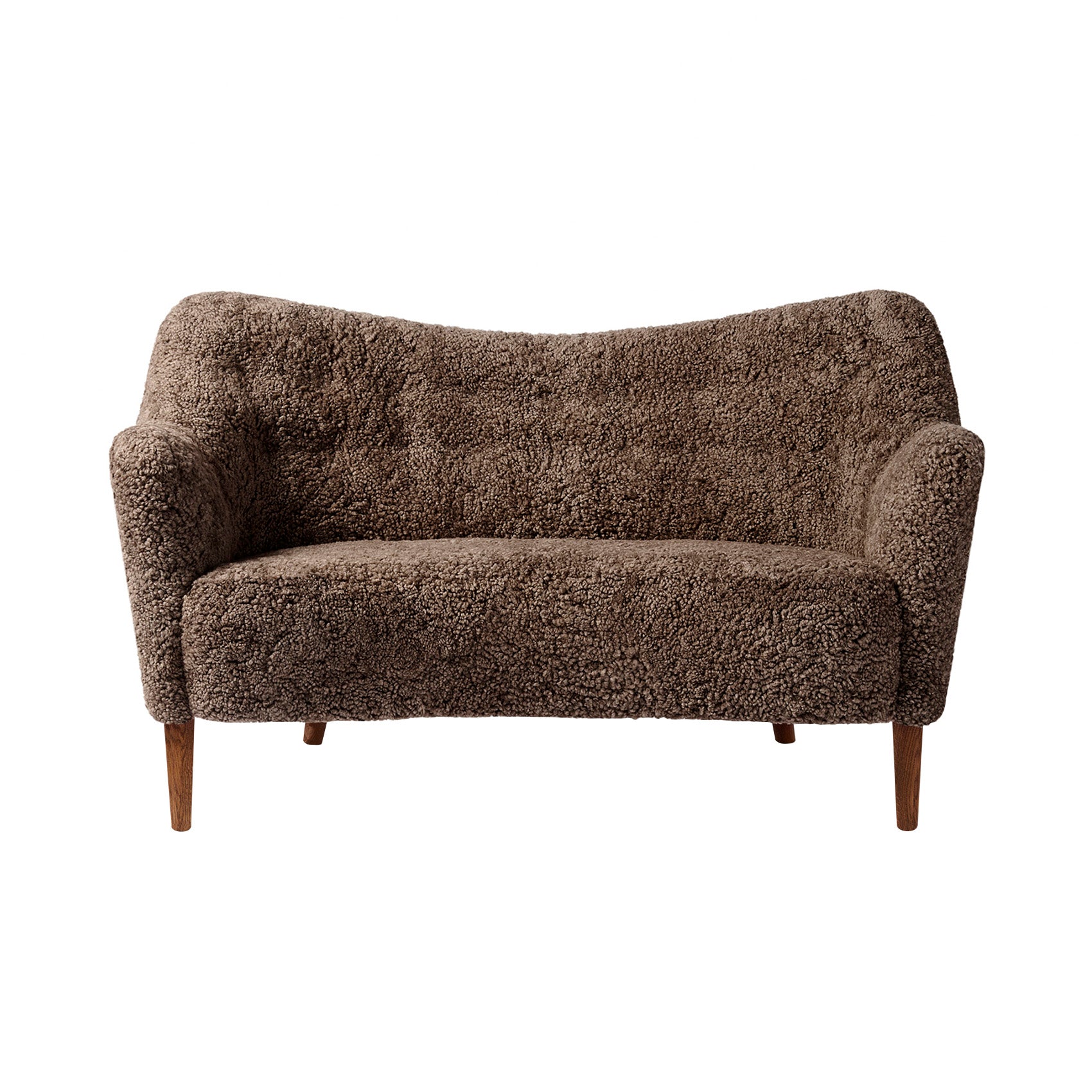 Tisso Sofa: 2 Seater + Walnut