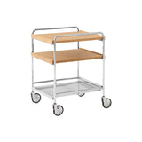 Alima Trolley: NDS2 + Chrome + Lacquered Oak