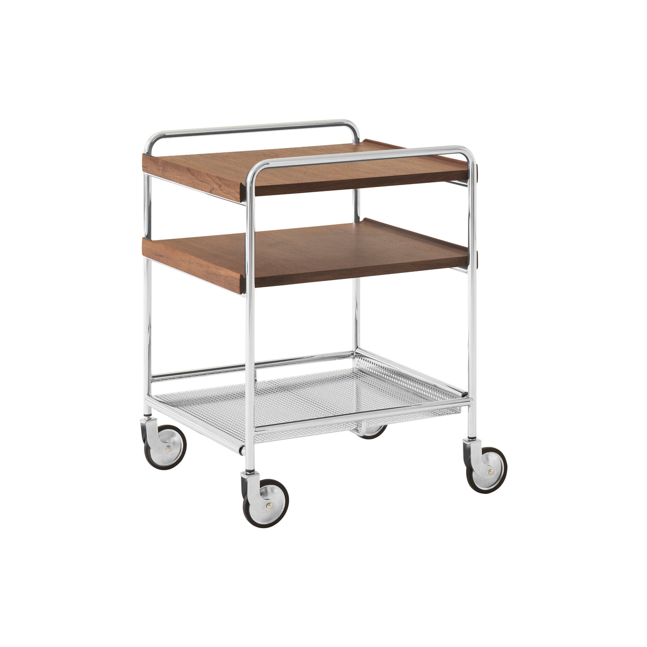 Alima Trolley: NDS2 + Chrome + Lacquered Walnut