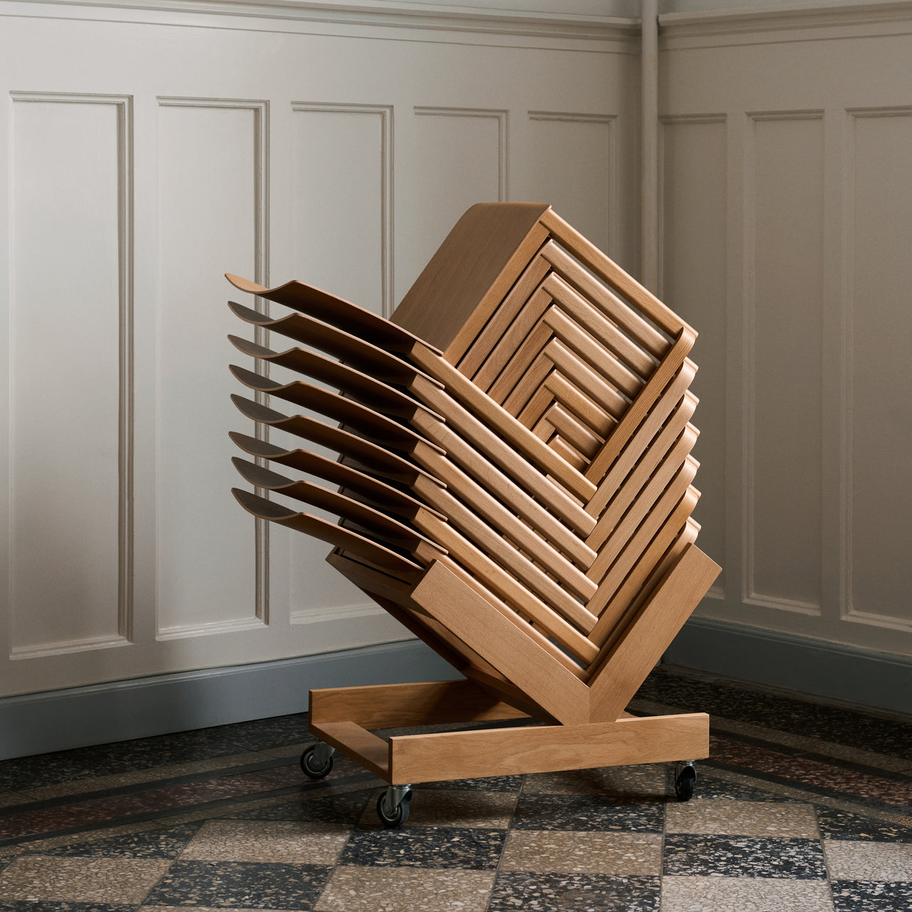 Allwood Stacking Chair AV35: Set of 2 + LS