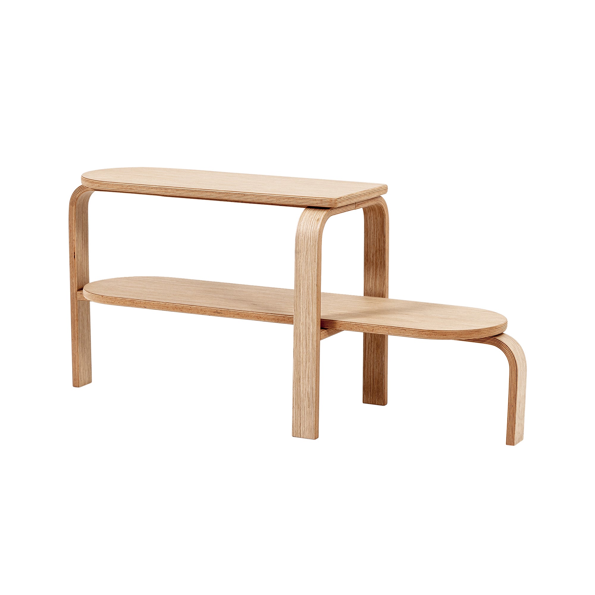 Altura Bench: Oak
