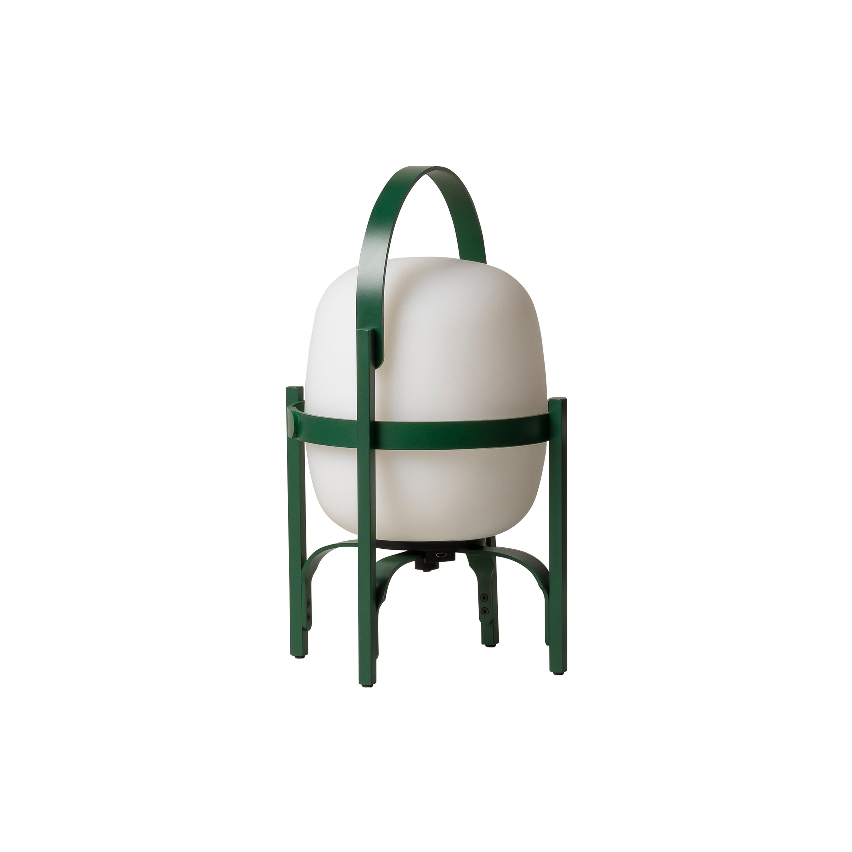 Cestita Alubat Table Lamp: English Green