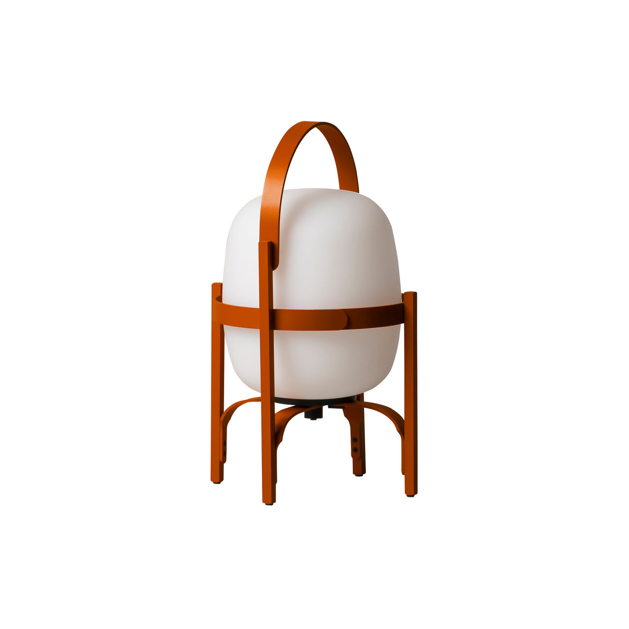 Cestita Alubat Table Lamp: Reddish Orange