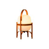 Cestita Alubat Table Lamp: Reddish Orange