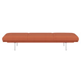 Outline Daybed: Polished Aluminum