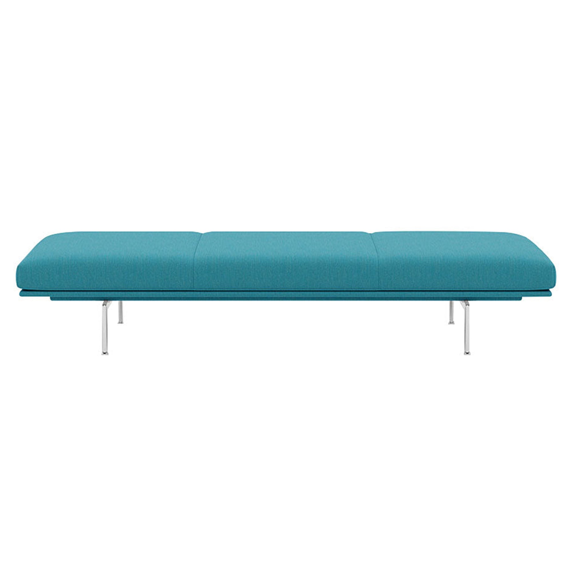 Outline Daybed: Polished Aluminum