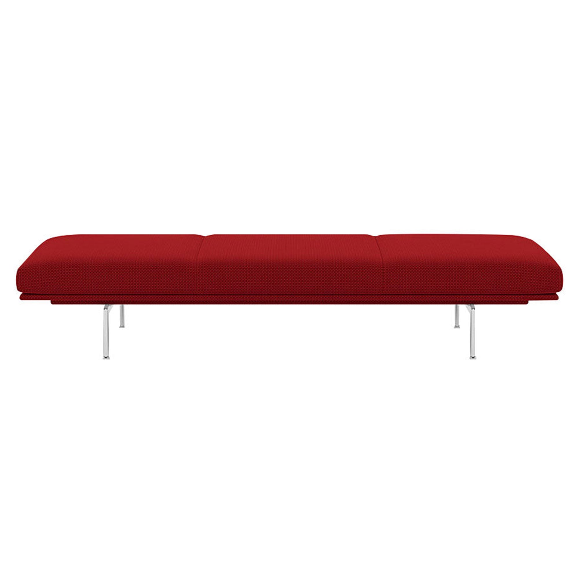Outline Daybed: Polished Aluminum