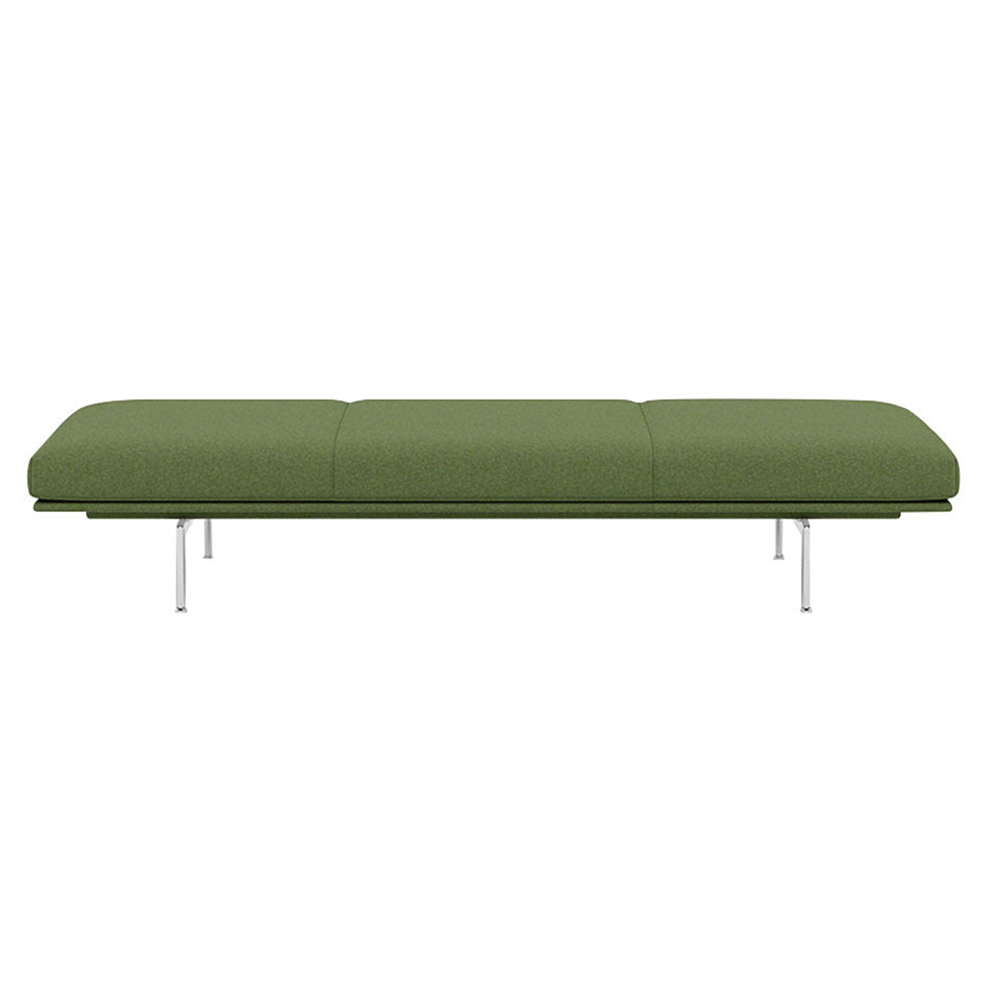 Outline Daybed: Polished Aluminum