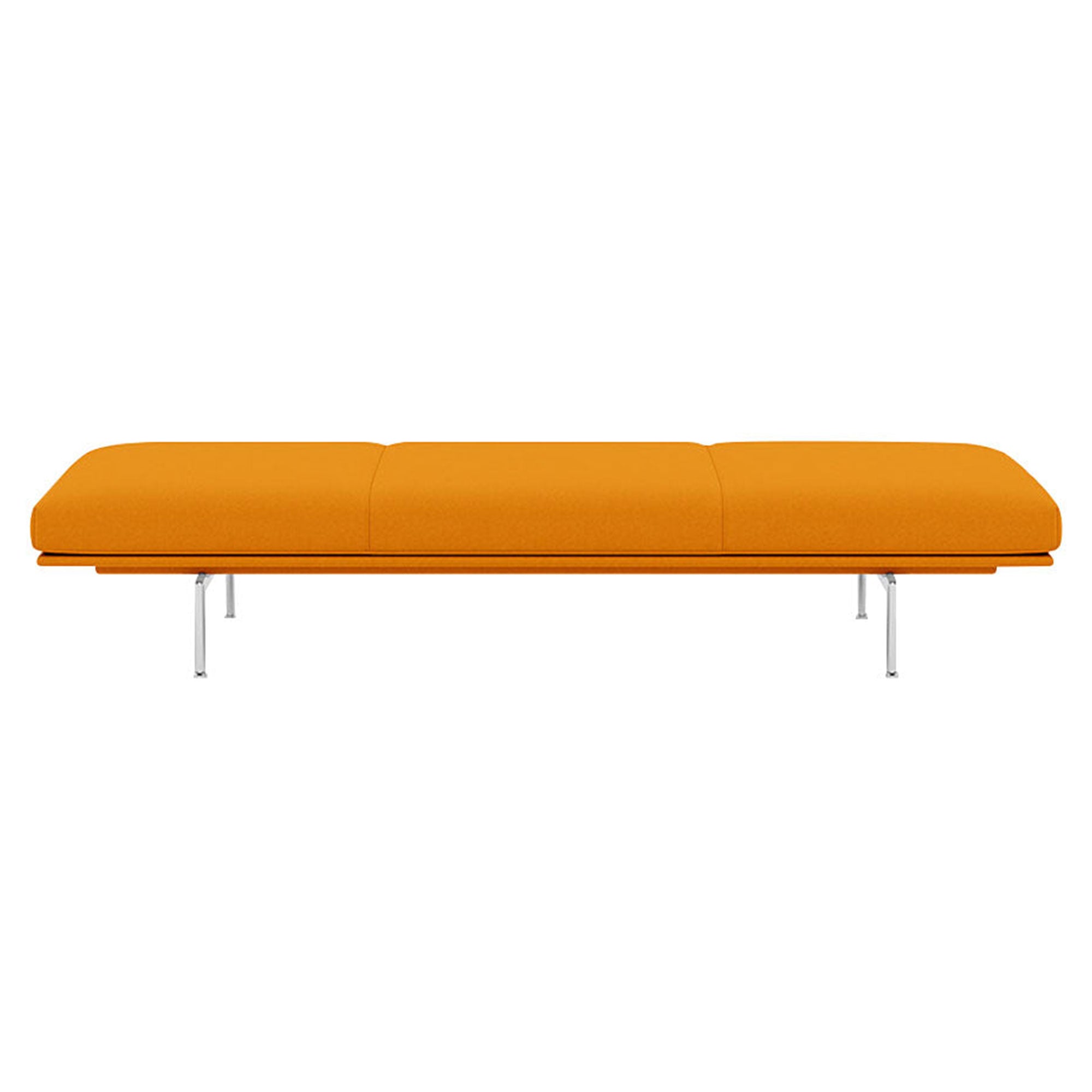 Outline Daybed: Polished Aluminum