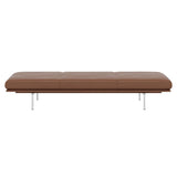 Outline Daybed: Polished Aluminum