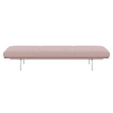 Outline Daybed: Polished Aluminum
