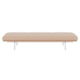 Outline Daybed: Polished Aluminum