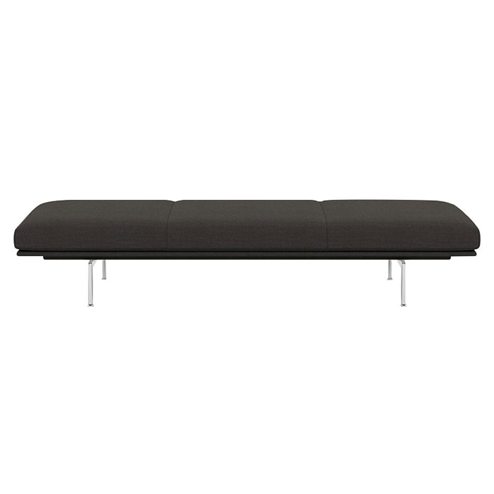 Outline Daybed: Polished Aluminum