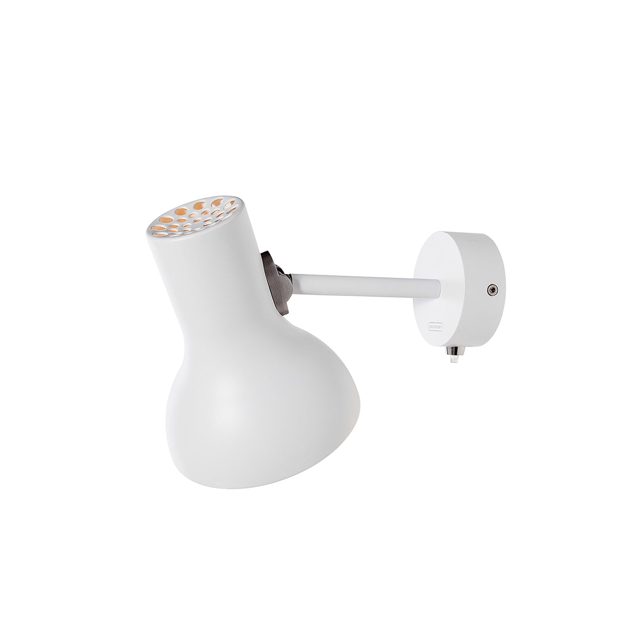 Type 75 Mini Wall Light: Alpine White