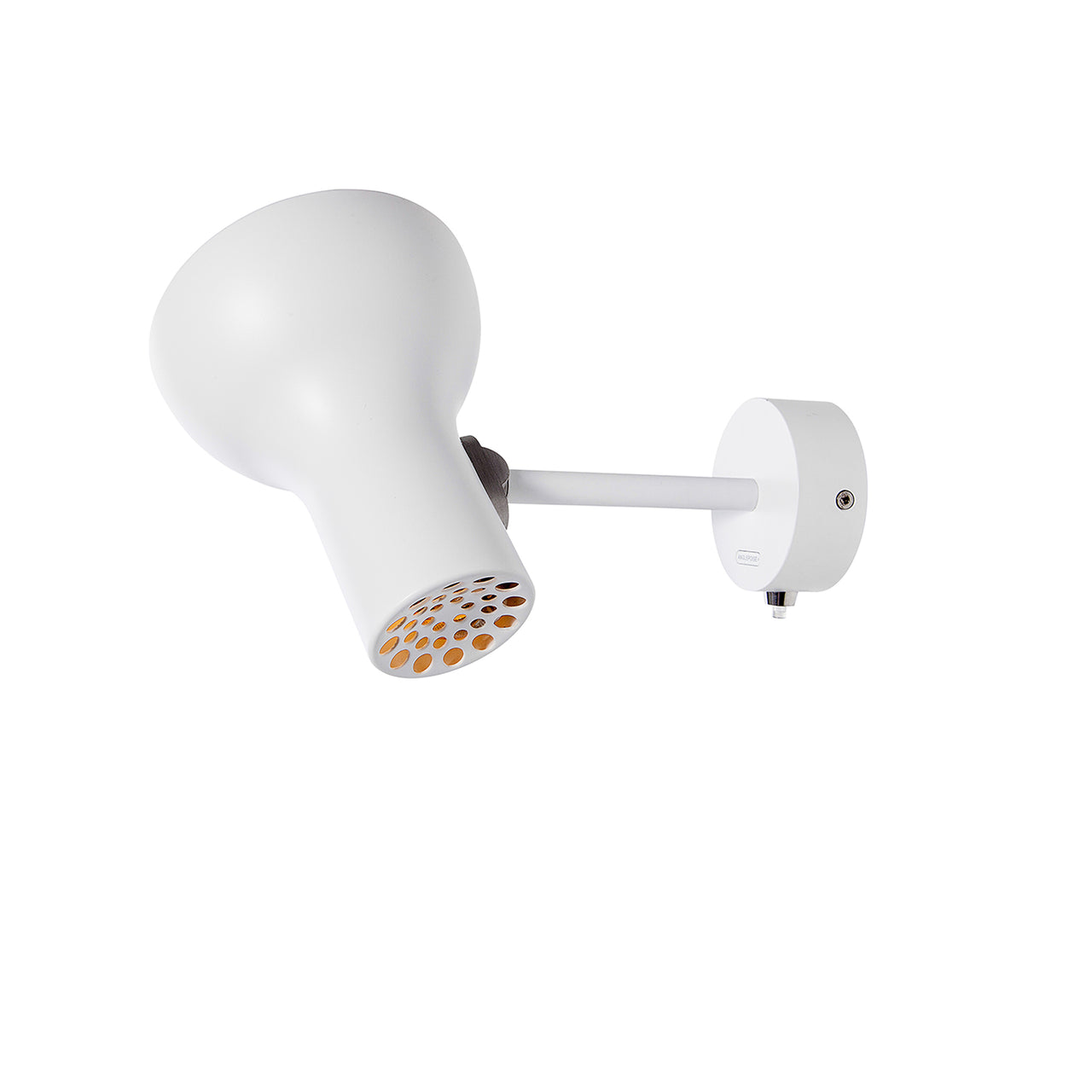 Type 75 Mini Wall Light: Alpine White