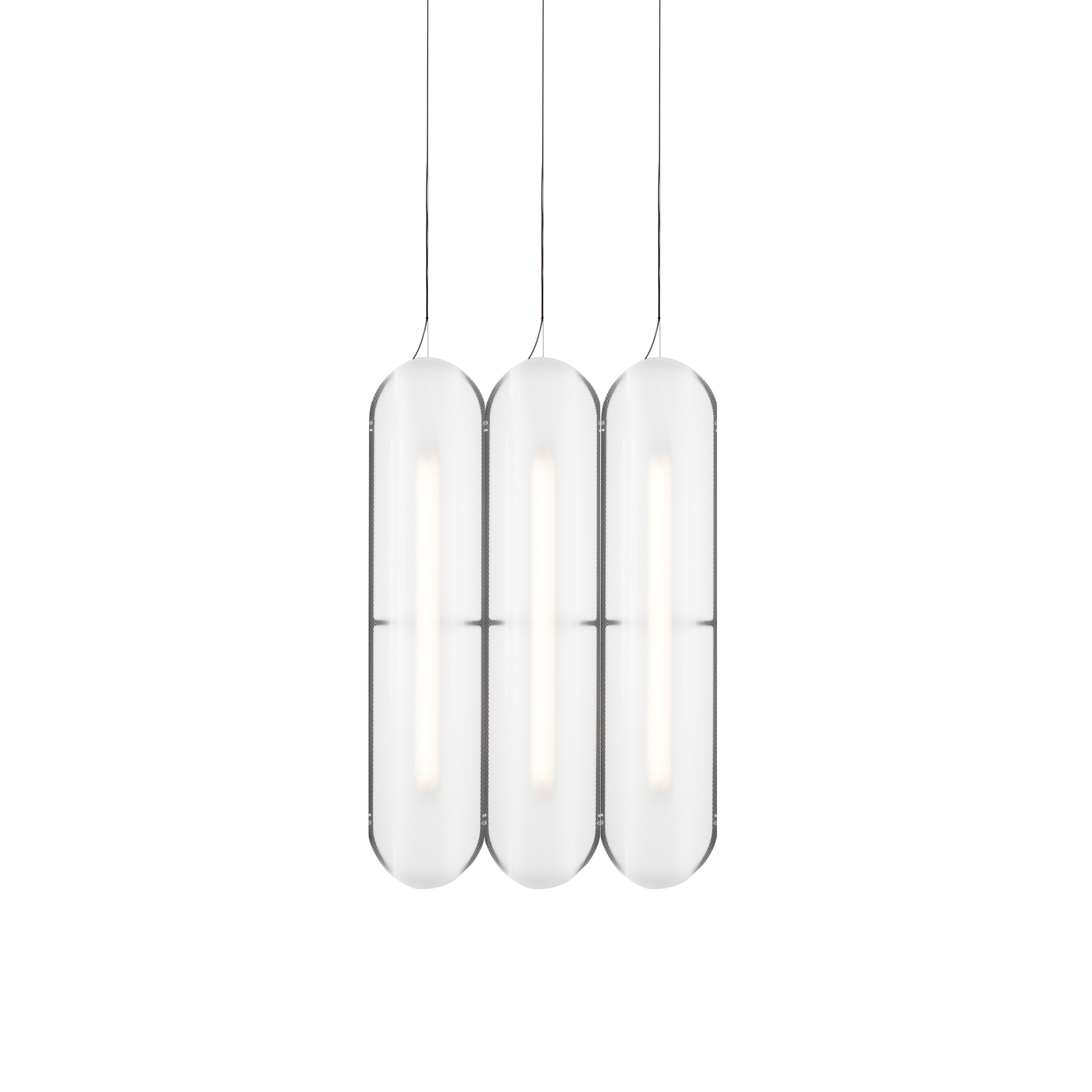 Vale System Pendant Light: Vertical + Side-to-Side + Vale 3 + Anthracite