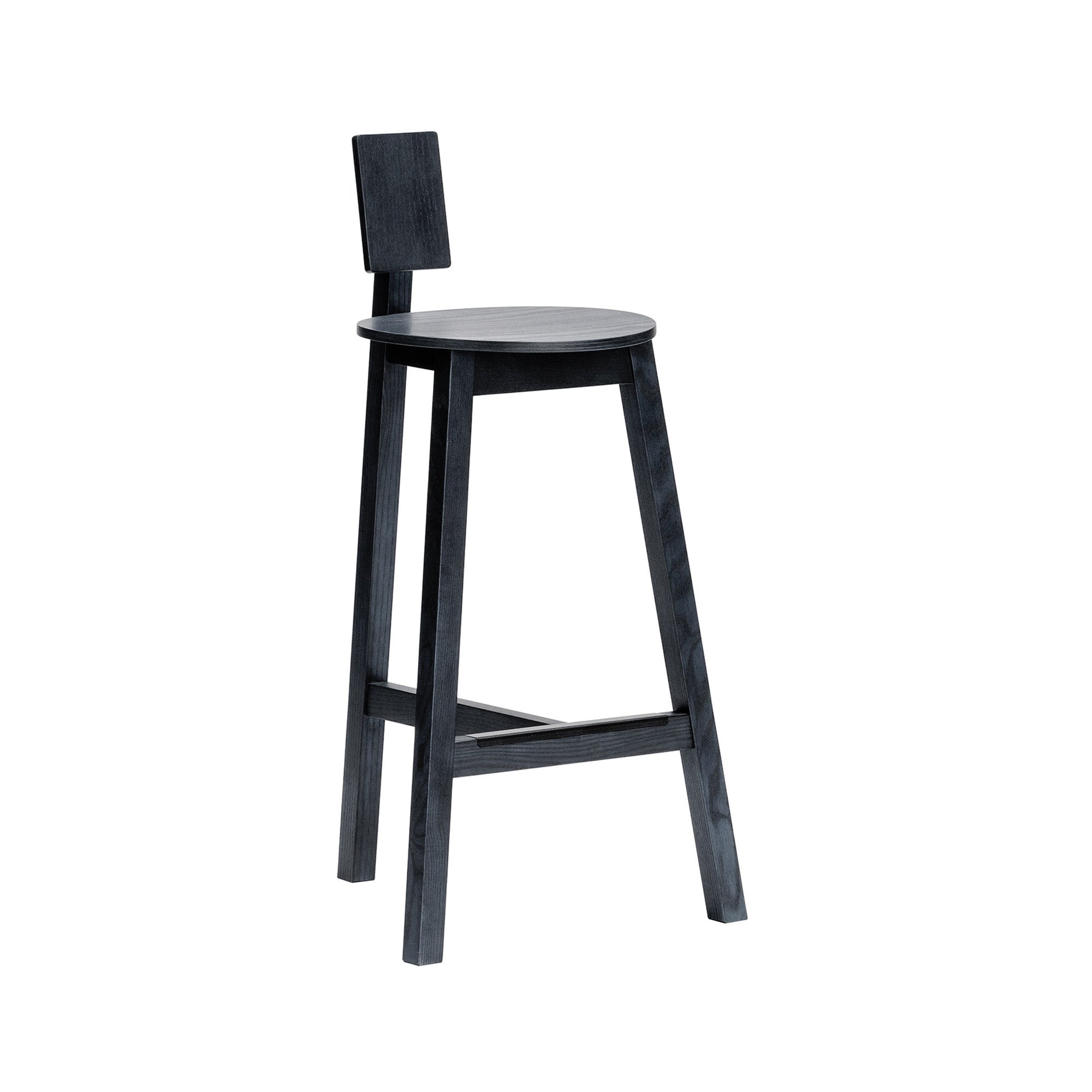 Homage Counter Stool: Sumi Ash