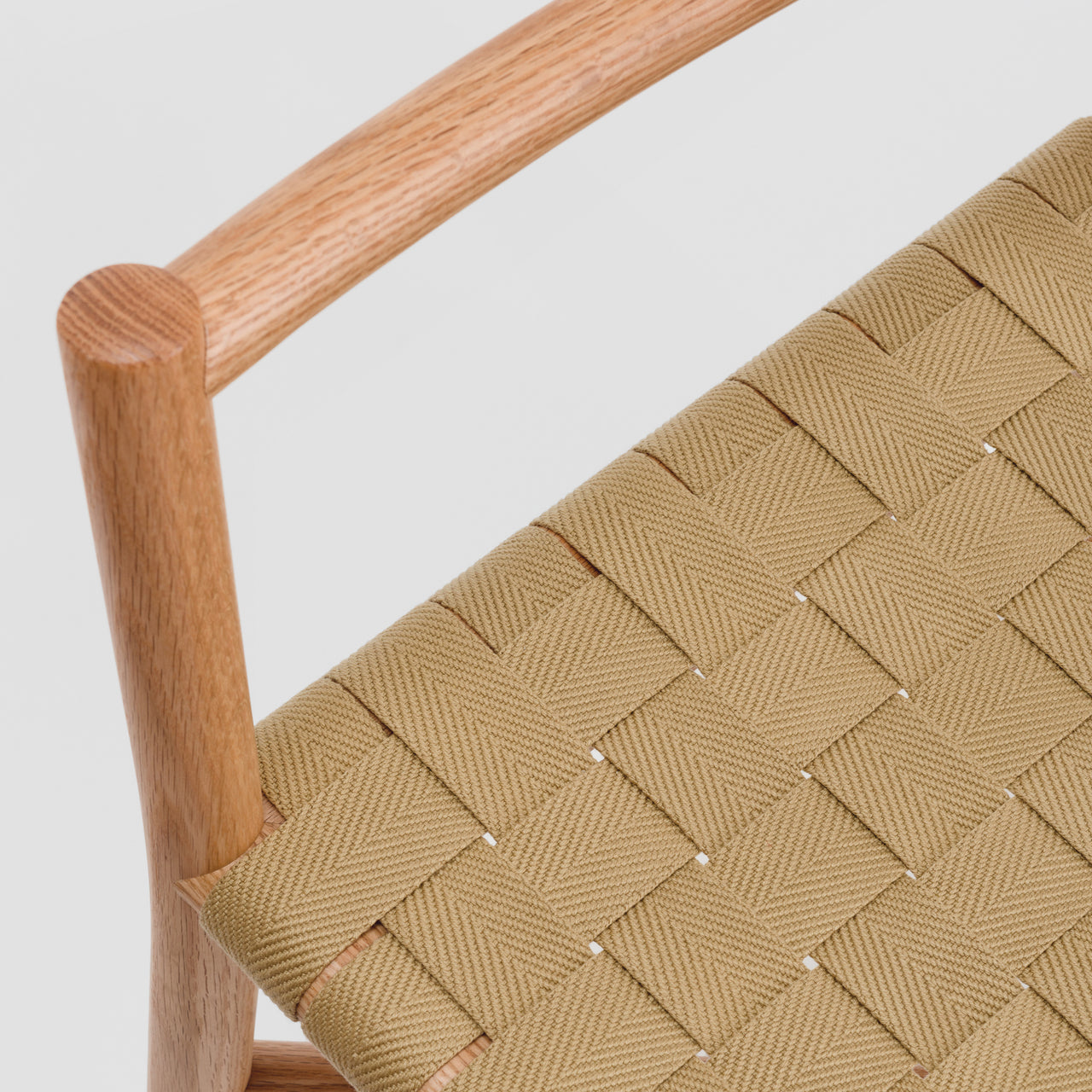 Ariake Chair: Earth Leather Strap