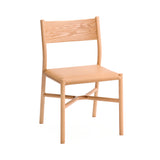 Ariake Chair: Upholstered + Set of 2 + Natural Oak