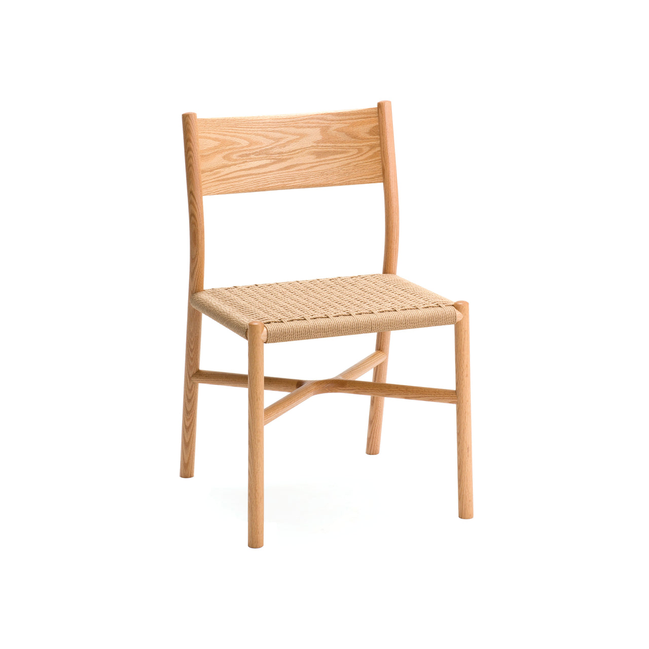 Ariake Chair: Paper Cord: Natural Oak + Natural
