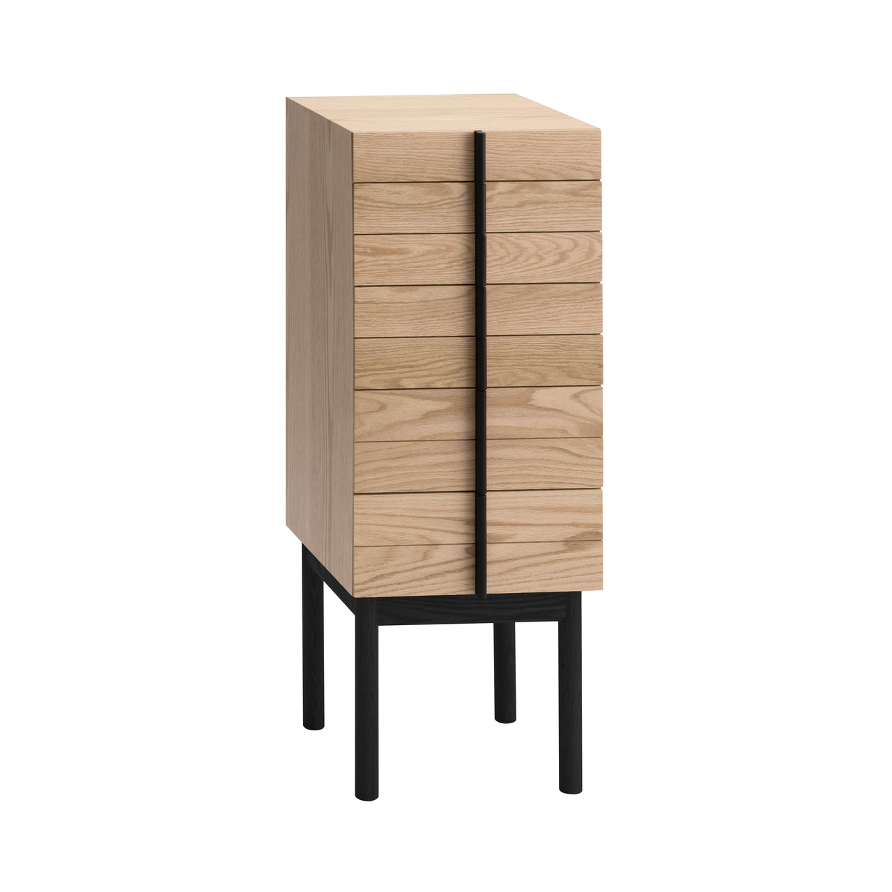 Column Chest: White Oak