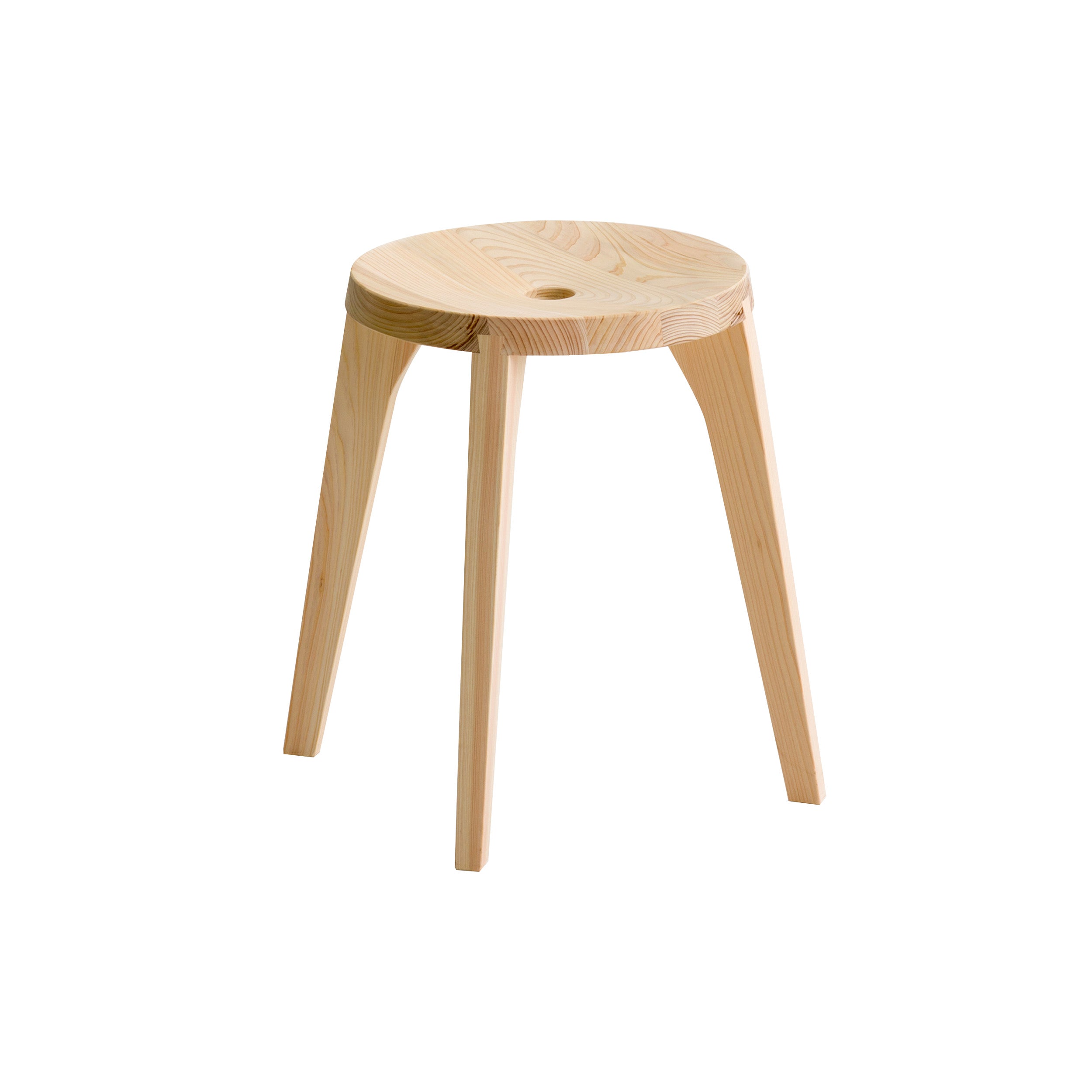 Dovetail Stool: 3 + Natural Cedar