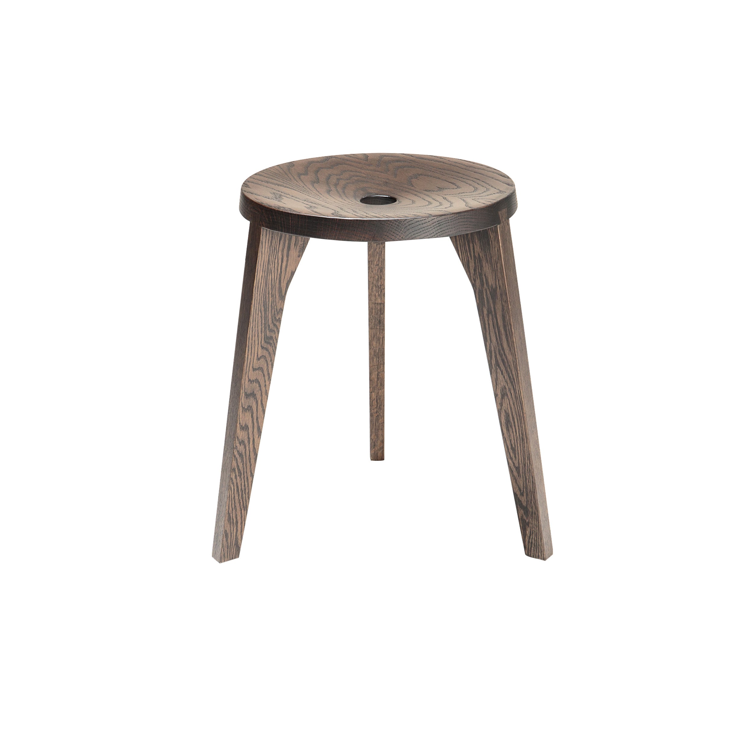 Dovetail Stool: 3 + Smoked Oak