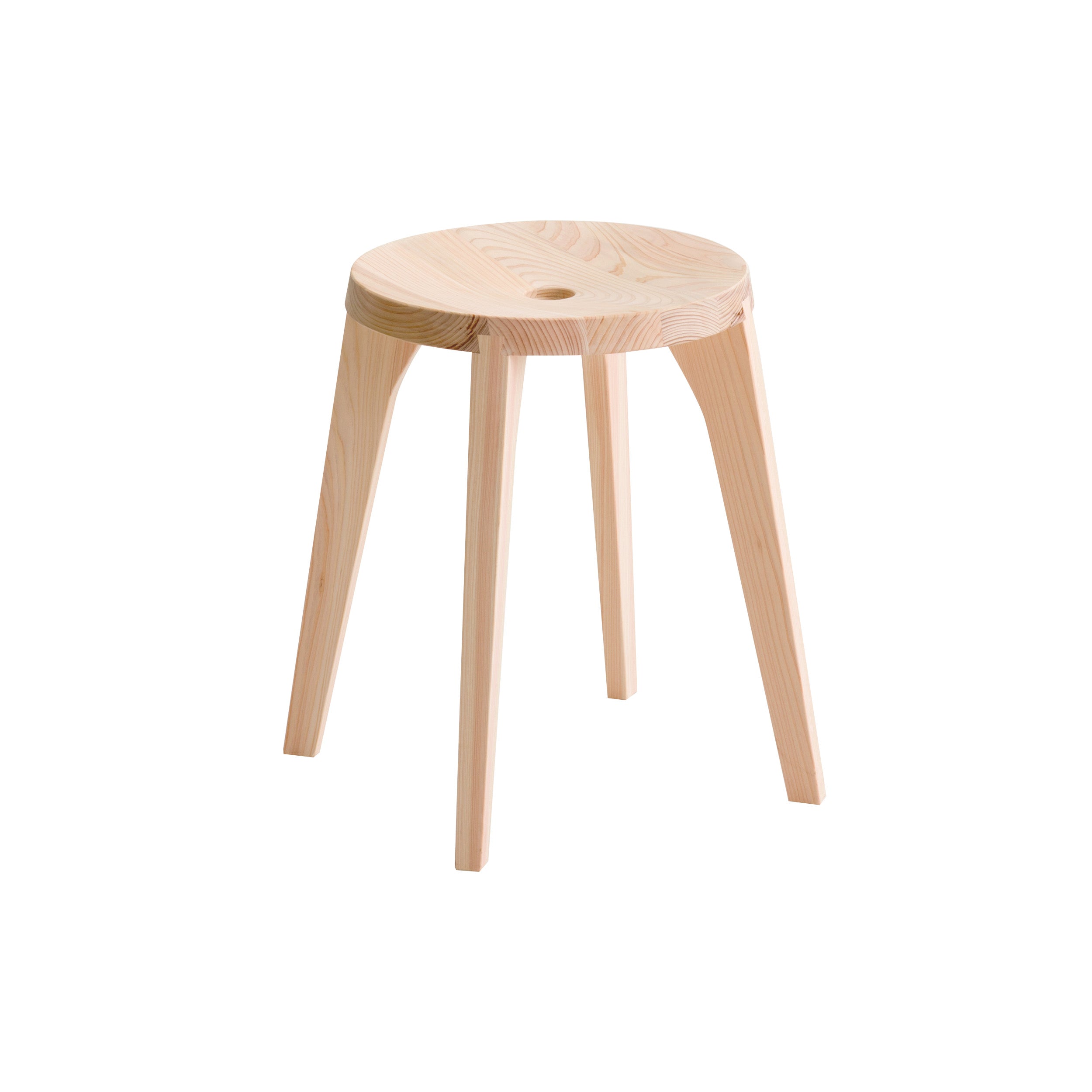 Dovetail Stool: 4 + Natural Hinoki
