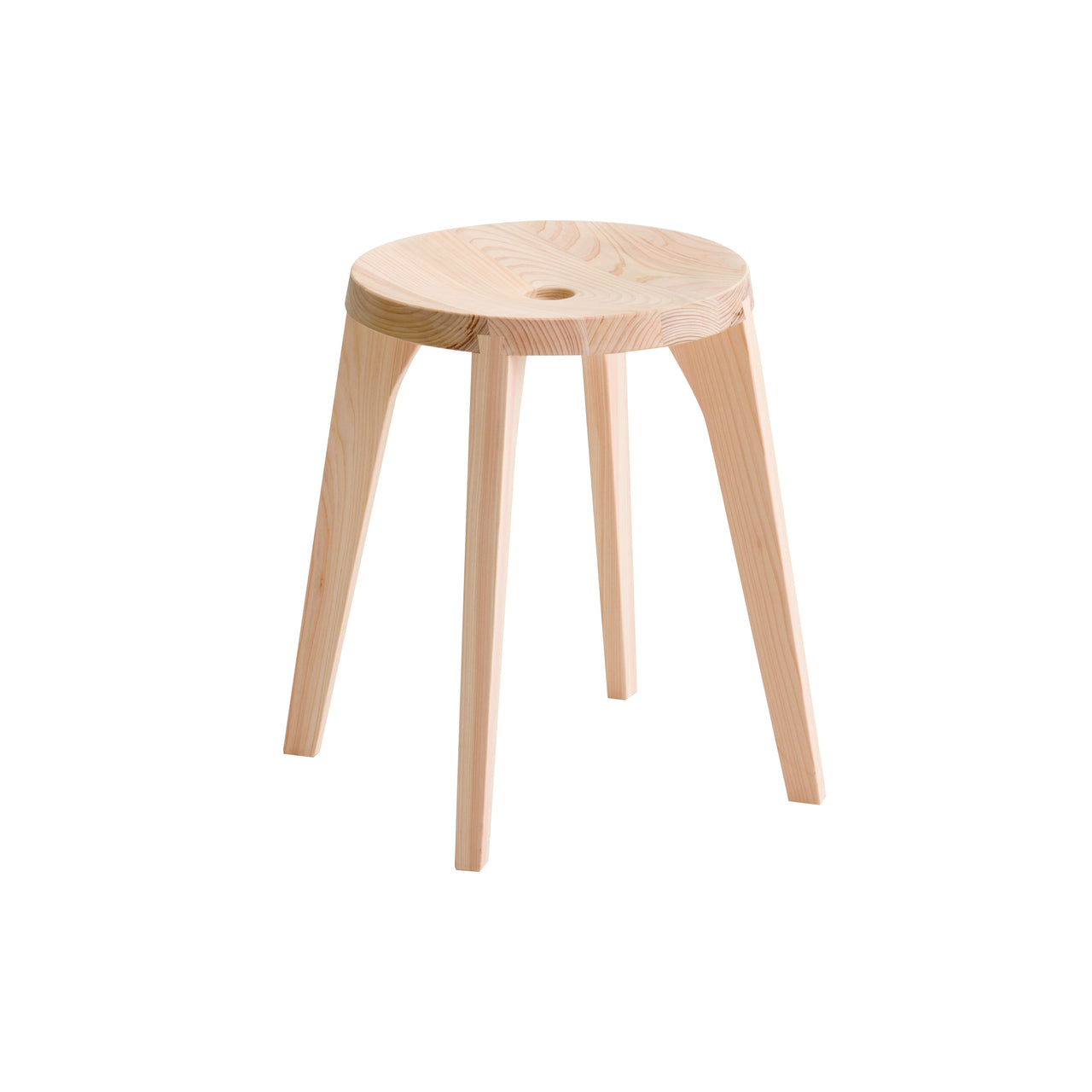 Dovetail Stool: 4 + Natural Hinoki
