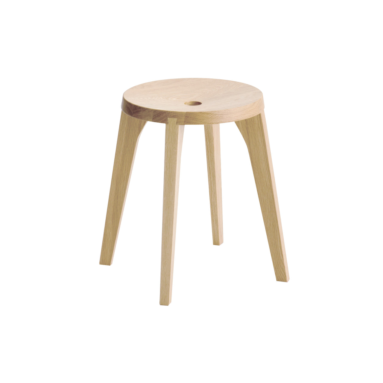 Dovetail Stool: 4 + White Oak