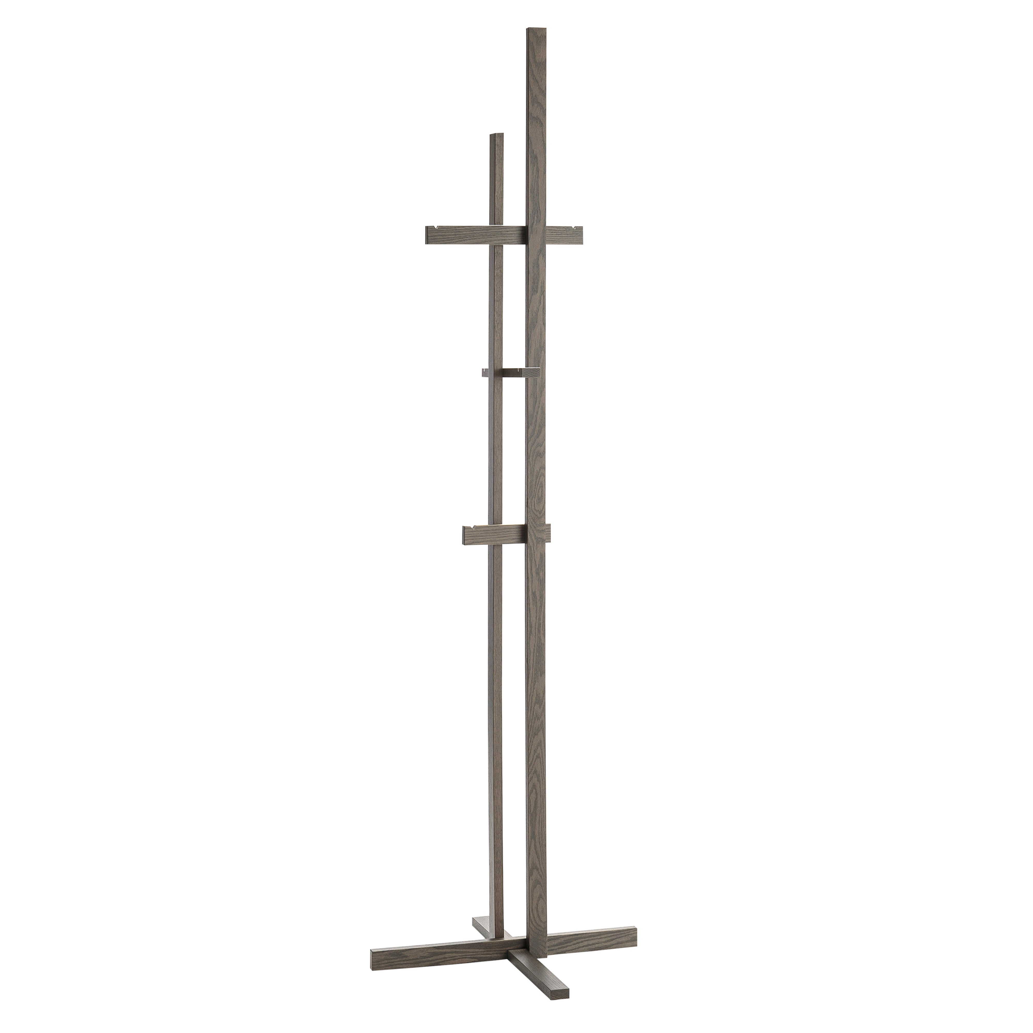Elements Coat Stand: Smoked Oak