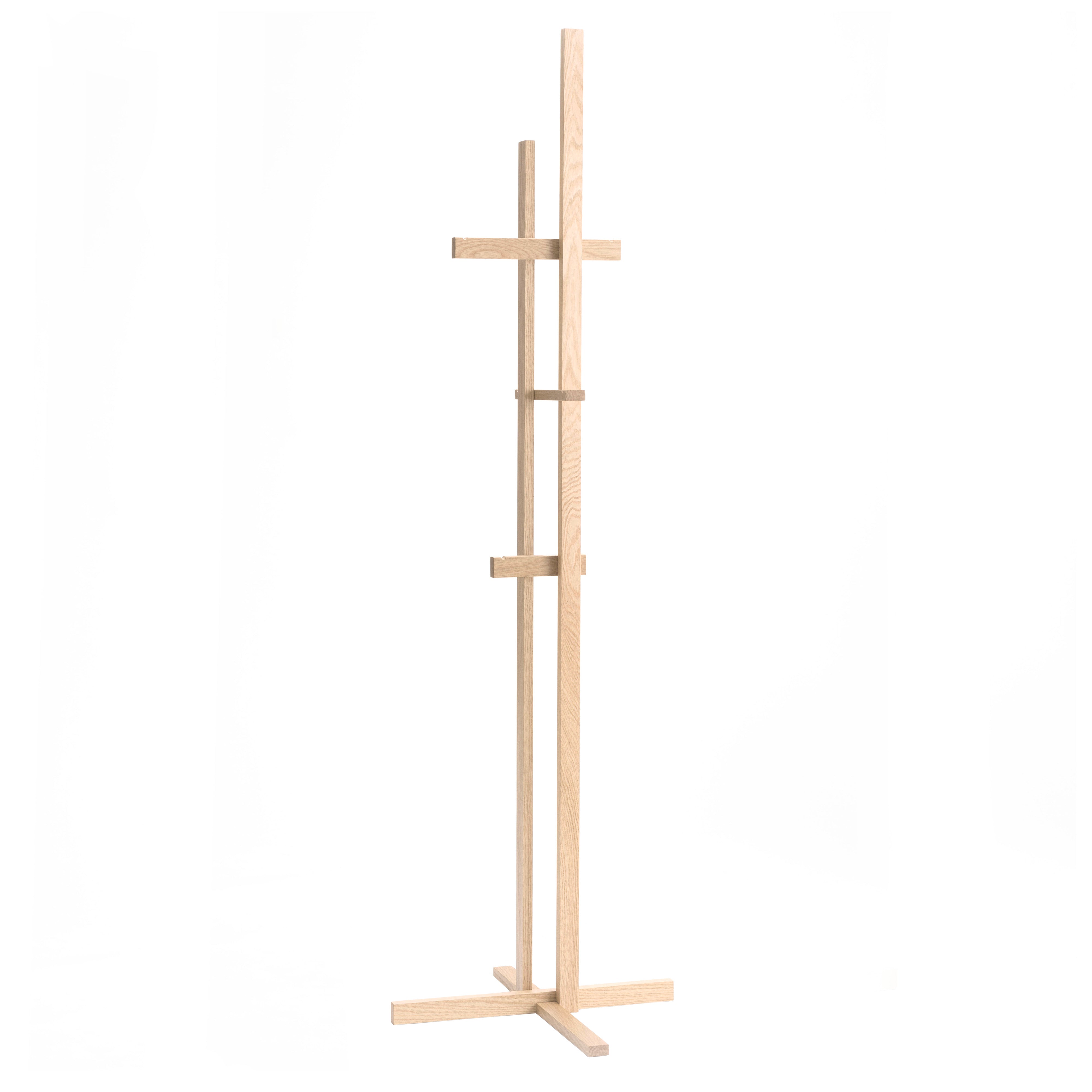 Elements Coat Stand: White Oak