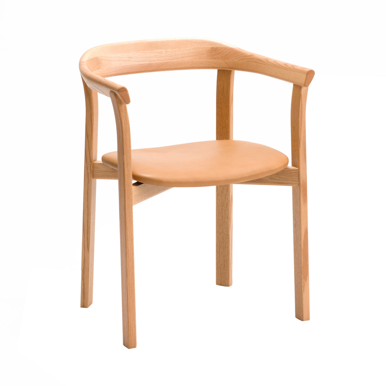 Holm Chair: Natural Oak + Fible Natural