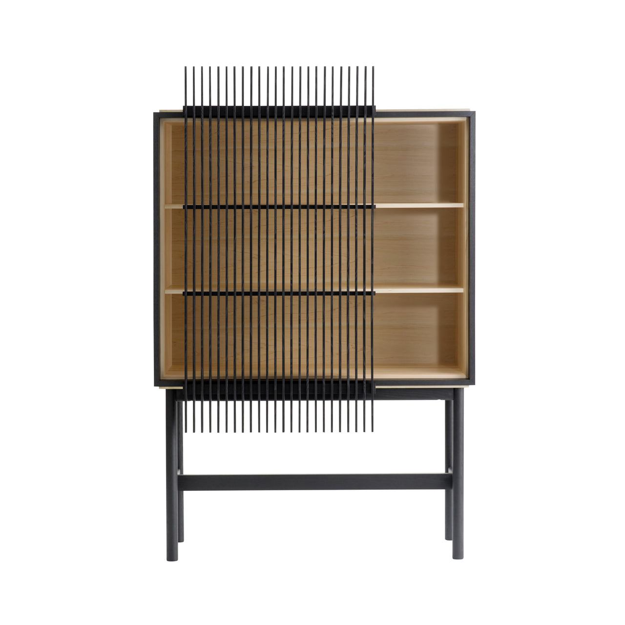 Kumiko Cabinet with Base: Tall