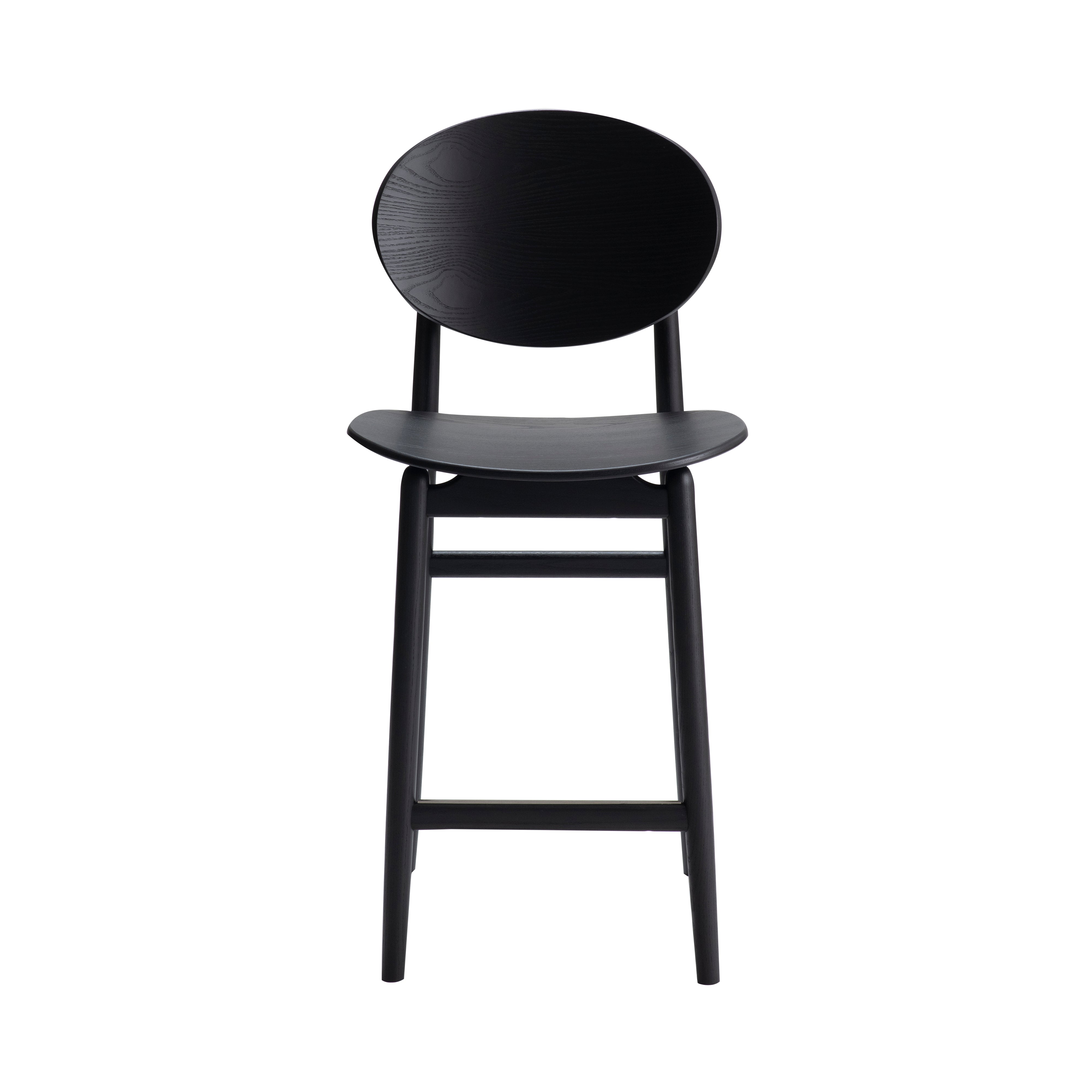 Outline Bar + Counter Stool: Bar + Sumi Ash