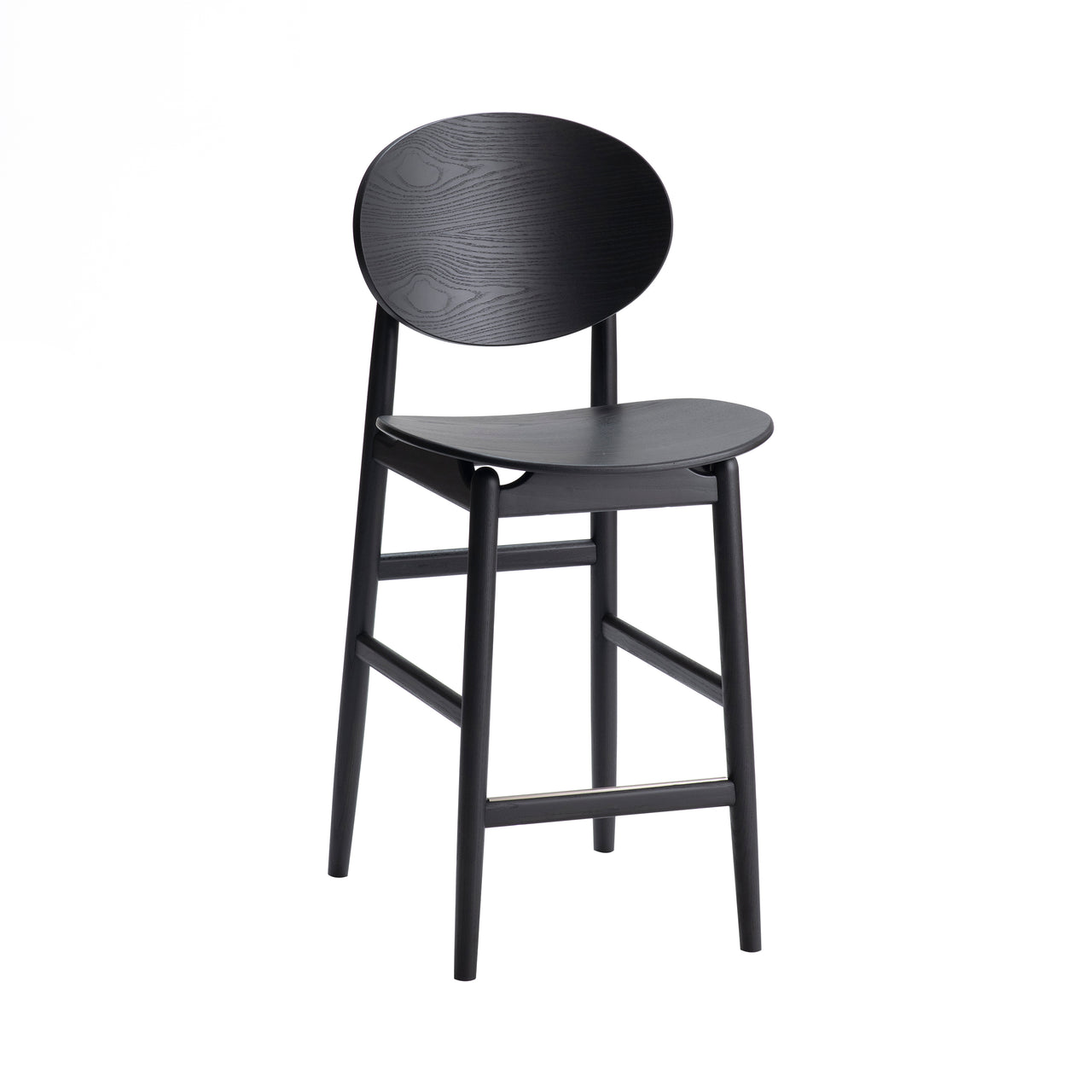 Outline Bar + Counter Stool: Bar + Sumi Ash