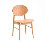 Outline Chair: Set of 2 + Natural Oak