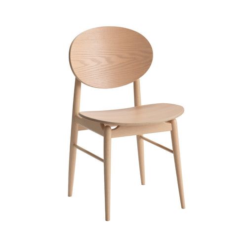 Outline Chair: Set of 2 + White Oak