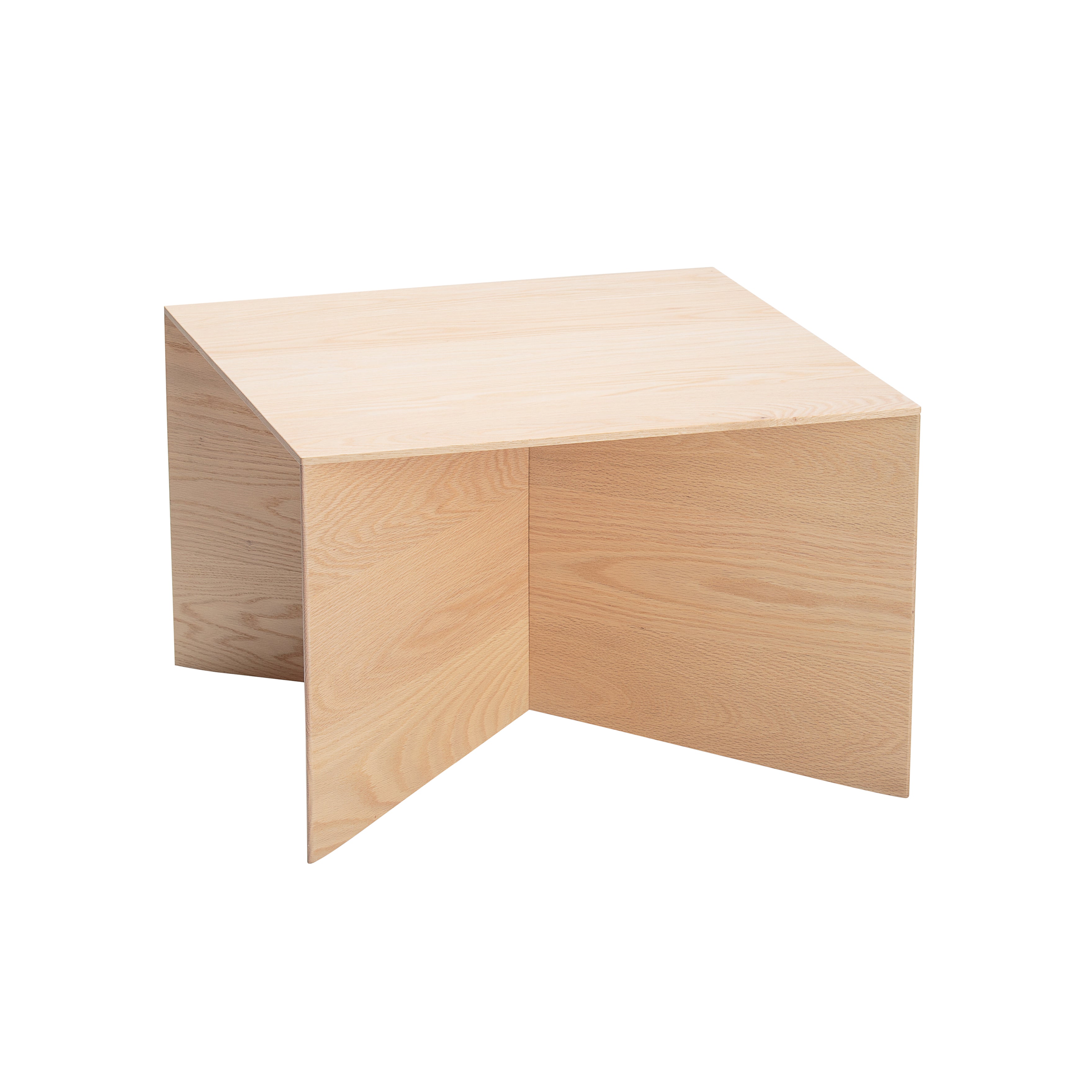 Paperwood Coffee Table: White Oak