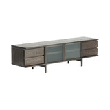 Rikyu TV Console: Smoked Oak