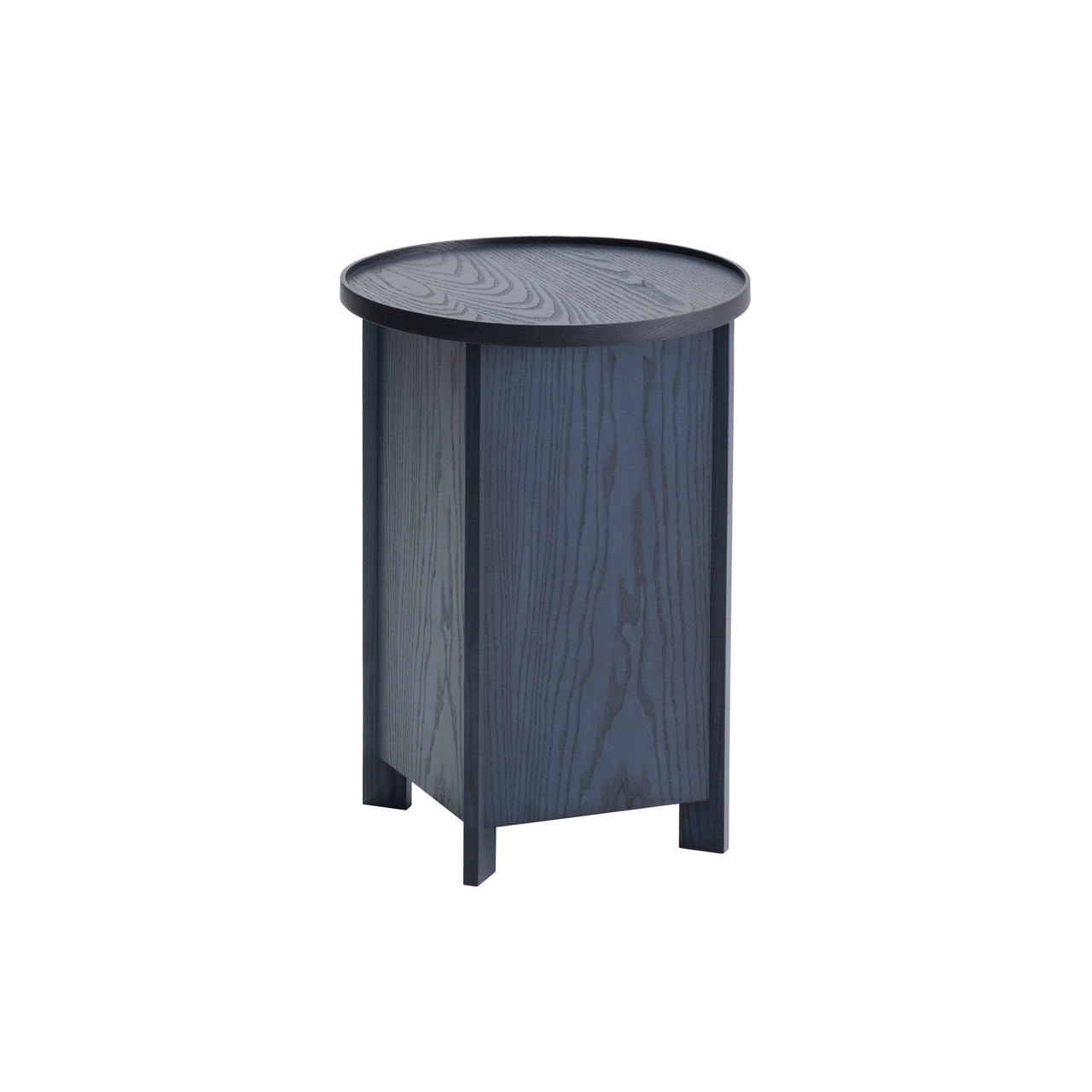 Sake Side Table: Indigo Ash