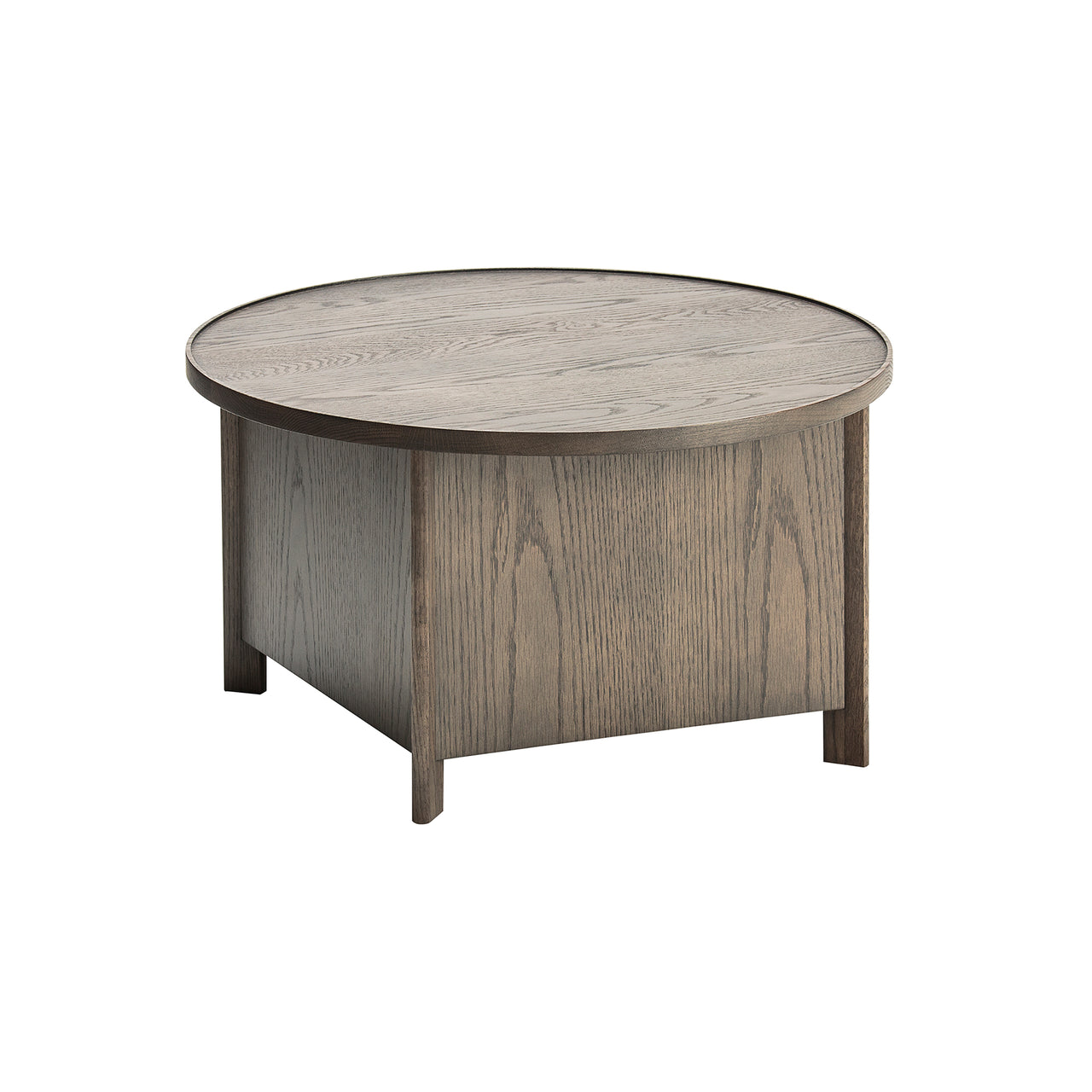 Sake Coffee Table: Smoked Oak